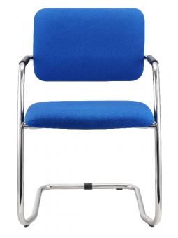 Besucherstuhl Sitz- und Rücken gepolstert 